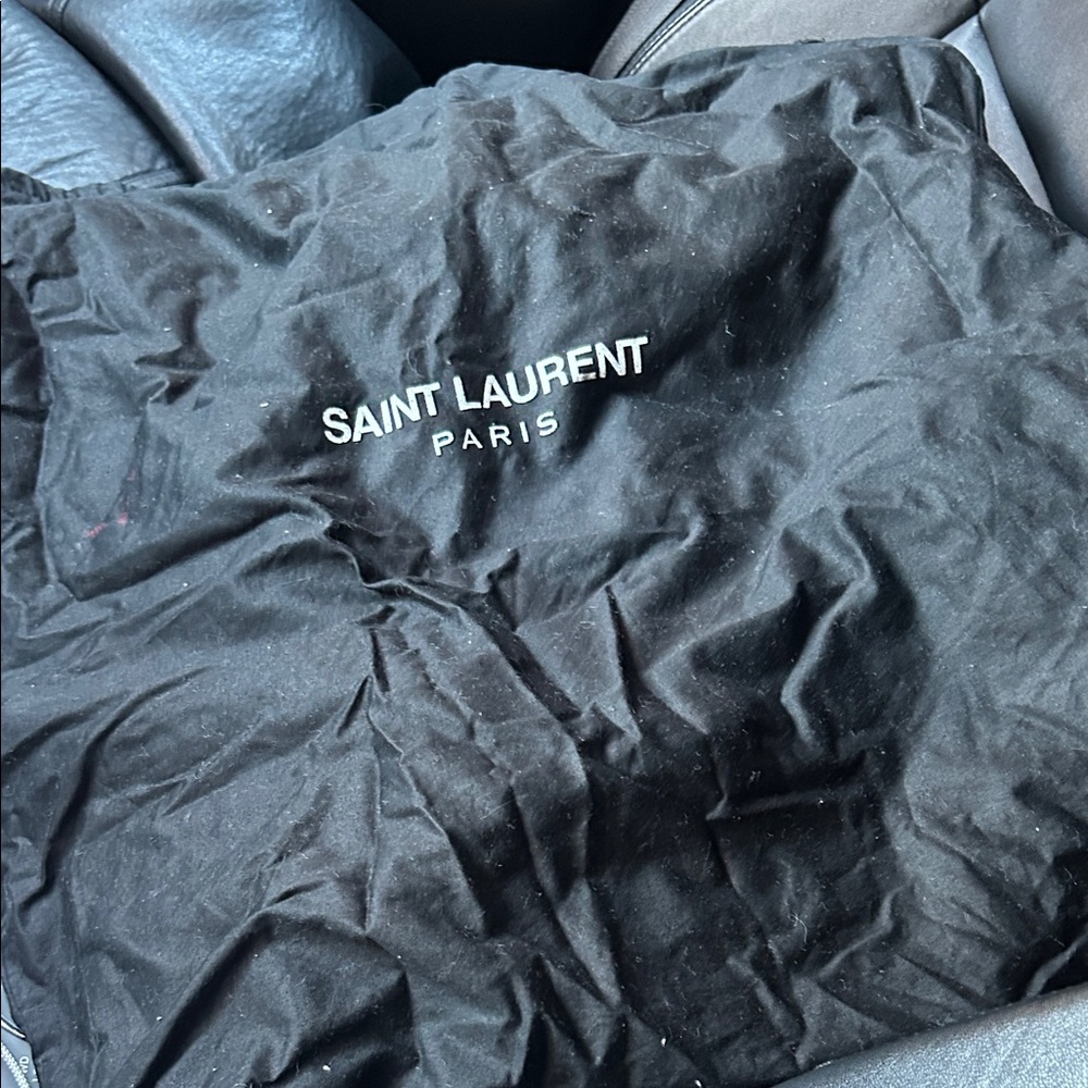 Saint Laurent Black Fabric Bag